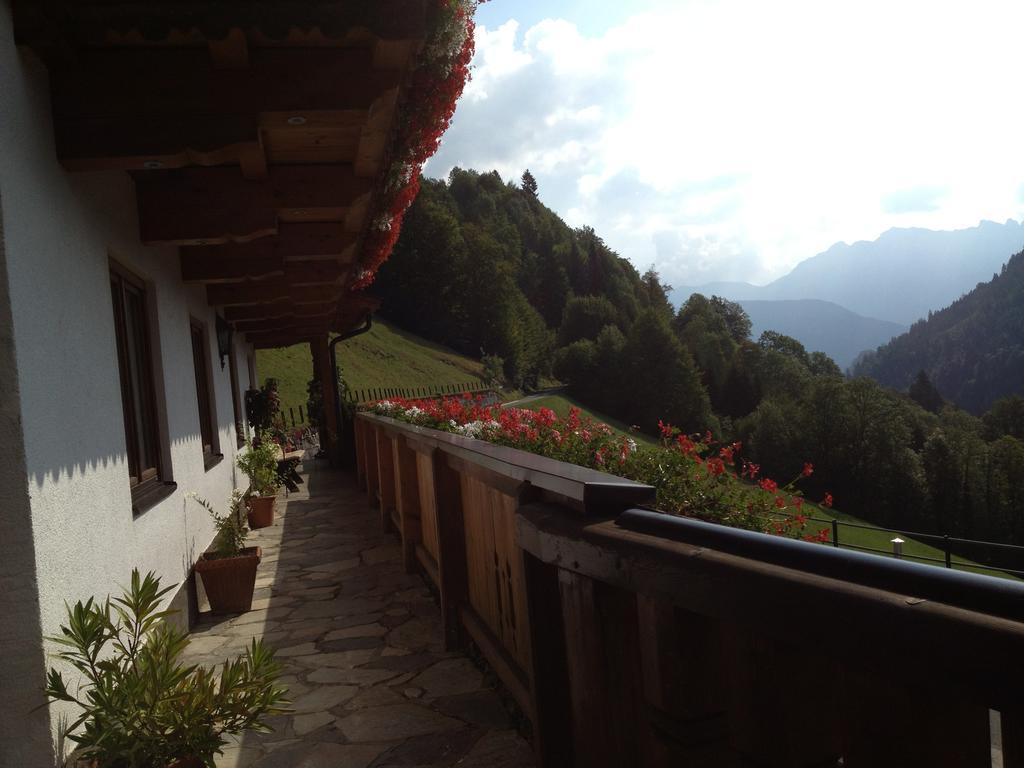 Berggasthof Hintergfoell Unken Esterno foto